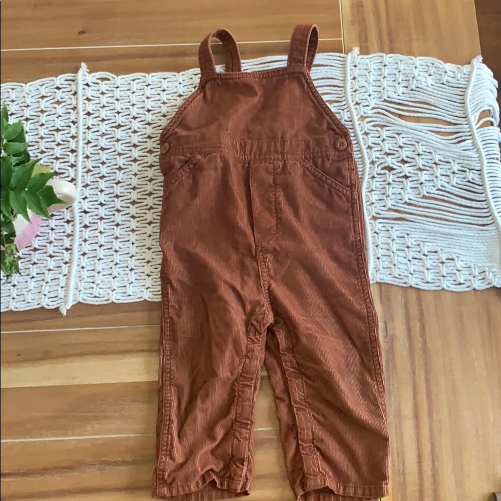 Corduroy overalls